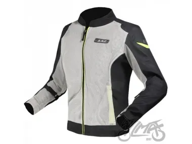 LS2 AIRY JACKET EVO LADY BLACK GREY YELLOW XXL