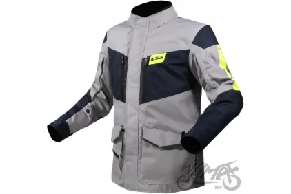 LS2 METROPOLIS EVO VYRIŠKA STRIUKĖ TITANO GELTONA 3XL
