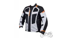 LS2 SCOUT MAN JACKET BLACK GREY ORANGE L
