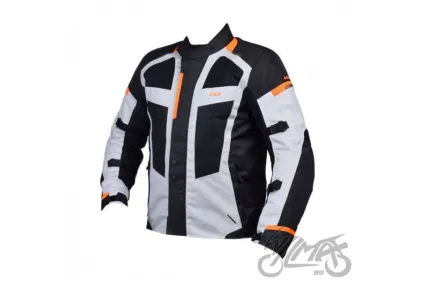 LS2 SCOUT MAN JACKET BLACK GREY ORANGE L