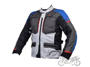 LS2 NORWAY MAN JACKET BLUE BLACK GREY RED 5XL