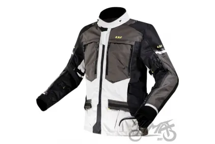 LS2 NORWAY MAN JACKET BLACK GREY YELL. 3XL