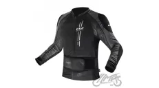 LS2 X-ARMOR vyriška striukė juoda sidabrinė XL-XXL