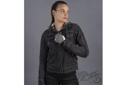 LS2 OAKY LADY JACKET BLACK M
