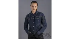 LS2 OAKY LADY JACKET DARK BLUE M