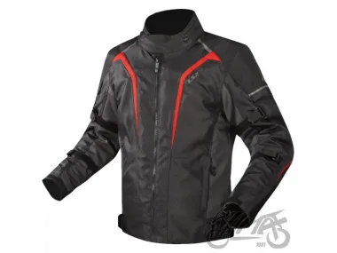 JACKET LS2 SEPANG MAN BLACK GREY RED XL