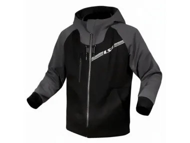LS2 THROTTLE MAN JACKET BLACK DARK GREY 3XL