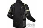 LS2 NARVIK MAN JACKET GREY BLACK H-V YELLOW XXL