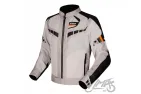LS2 GARDA AIR MAN JACKET BLACK GREY H-V ORANGE 3XL