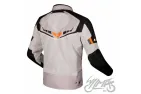 LS2 GARDA AIR MAN JACKET BLACK GREY H-V ORANGE 3XL