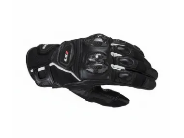 LS2 SPARK 2 VYRIŠKOS ODINĖS PIRŠTINĖS JUODOS BALTOS XL