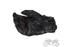 LS2 SPARK 2 MAN LEATHER GLOVES BLACK RED XXL
