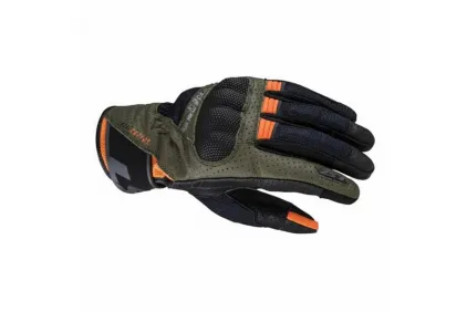 LS2 AIR RAPTOR MAN GLOVES GREEN BLUE H-V ORANGE L LS2 AIR RAPTOR MAN GLOVES GREEN BLUE H-V ORANGE L