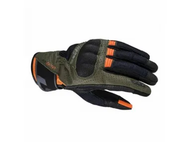 LS2 AIR RAPTOR VYRIŠKOS PIRŠTINĖS ŽALIOS MĖLYNOS H-V ORANŽINĖS XL