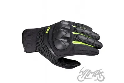 LS2 KUBRA MAN GLOVES ANTHR. H-V YEL. M