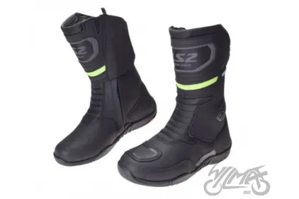 LS2 GOBY LADY BOOTS WP BLACK H-V YELLOW 39