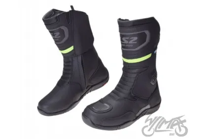 LS2 GOBY MAN BOOTS WP BLACK H-V YELLOW 45