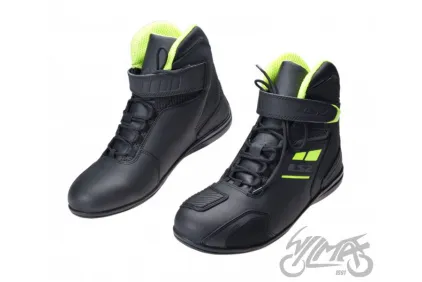 LS2 GARRA MAN BOOTS BLACK H-V YELLOW 45