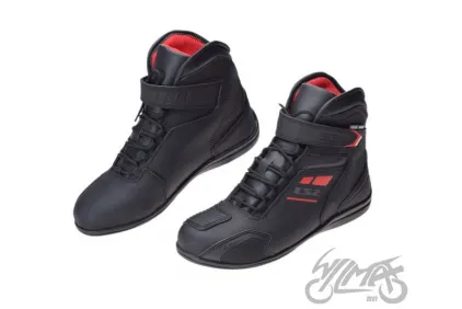 LS2 GARRA MAN BOOTS WP BLACK RED 42