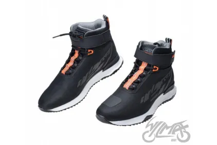 LS2 ACRUX MAN BOOTS BLACK H-V ORANGE 43