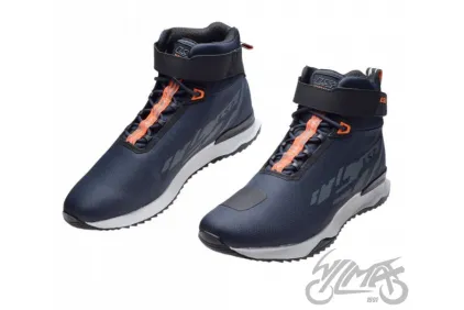 LS2 ACRUX MAN BOOTS DARK BLUE H-V ORANGE 41