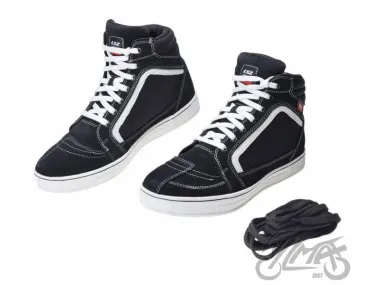 LS2 DORON MAN BOOTS WHITE BLACK 47