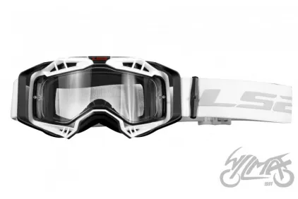 AURA GOGGLE WHITE WITH CLEAR VISOR PINLOCK EXTRA