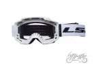 CHARGER GOGGLE WHITE CLEAR VISOR