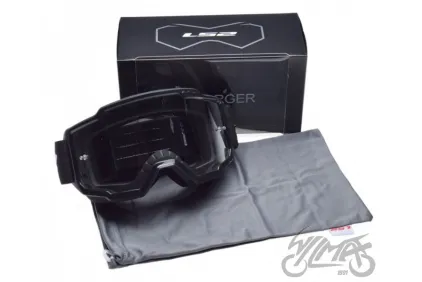 CHARGER GOGGLE BLACK CLEAR VISOR