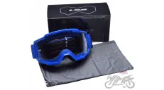 CHARGER GOGGLE BLUE CLEAR VISOR