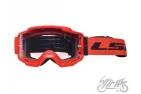 CHARGER GOGGLE RED CLEAR VISOR