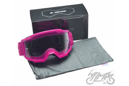 CHARGER GOGGLE PINK CLEAR VISOR