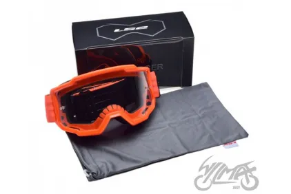 CHARGER GOGGLE ORANGE CLEAR VISOR