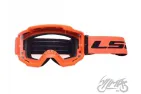 CHARGER GOGGLE ORANGE CLEAR VISOR