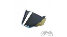 STIKLIUKAS MX436 IRIDIUM AUKSINIS SU PINLOCK SMEIGTUKU
