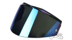VISOR, IRIDIUM BLUE LS2 FF399 HELMET