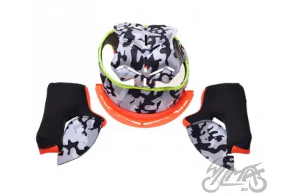 PAMUŠALAS MX437 KAMUFLIAŽINIS ORANŽINIS 3XL