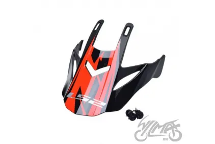 MX437 EVO SNAPELIS ROAR JUODAS RAUDONAS