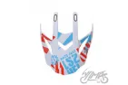 MX437 EVO SNAPELIS FUNKY RAUDONAS BALTAS