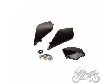 MX701 PEAK SCREWS+COVERS GLOSS BLACK