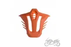 MX702/MX708 AIR VENT CHIN MATT H-V ORANGE RED