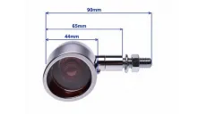 LAMP CLEAR LENS BRACKET PAIR compatible with Harley-Davidson motorcycles