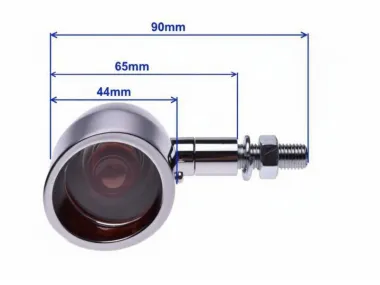 LAMP CLEAR LENS BRACKET PAIR compatible with Harley-Davidson motorcycles