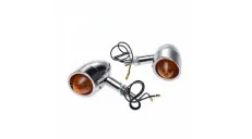 LAMP HARLEY BRACKET CONVEX LENS PAIR