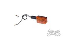 LAMP, TURN SIGNAL MINI BLACK AMBER LONG