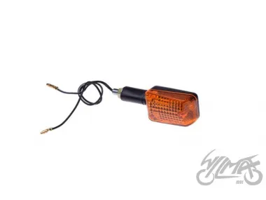 LAMP, TURN SIGNAL MINI BLACK AMBER LONG