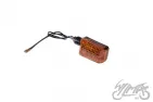POSŪKIO ŽIBINTAS MINI CARBON GELTONAS