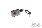 LAMP, TURN SIGNAL MINI CARBON-LOOK CLEAR SHORT