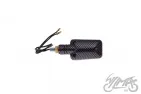 LAMP, TURN SIGNAL MINI CARBON-LOOK CLEAR SHORT