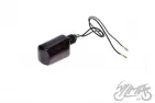 LAMP, TURN SIGNAL MINI CARBON-LOOK TINTED SHORT